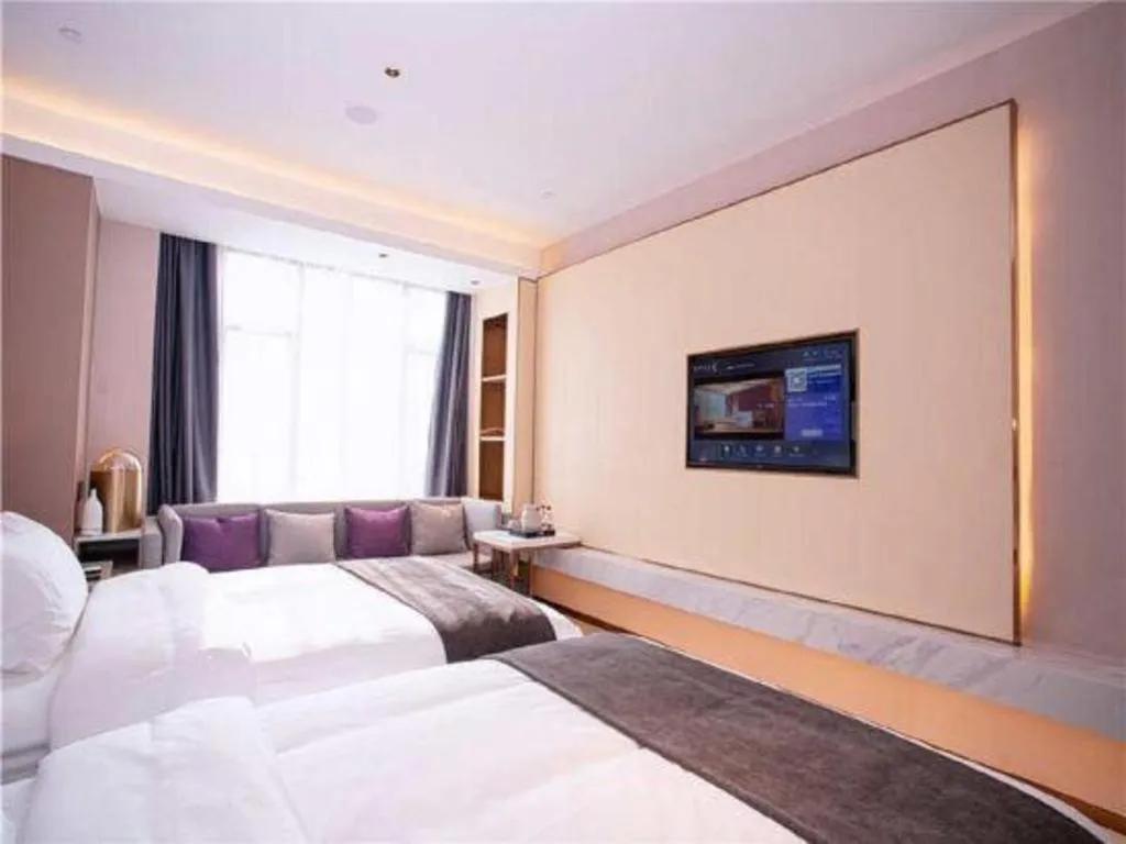 Bed in Lavande Hotel Huazhou Beijing Road