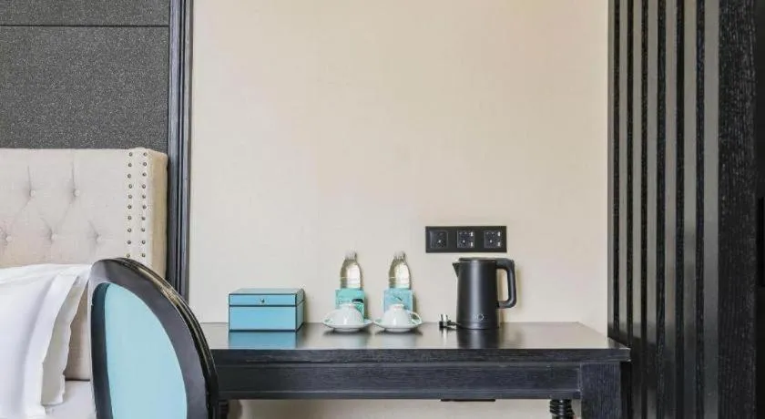 Bed in Xana Lite Hotelle Tianjin Huaming Binhai International Airport