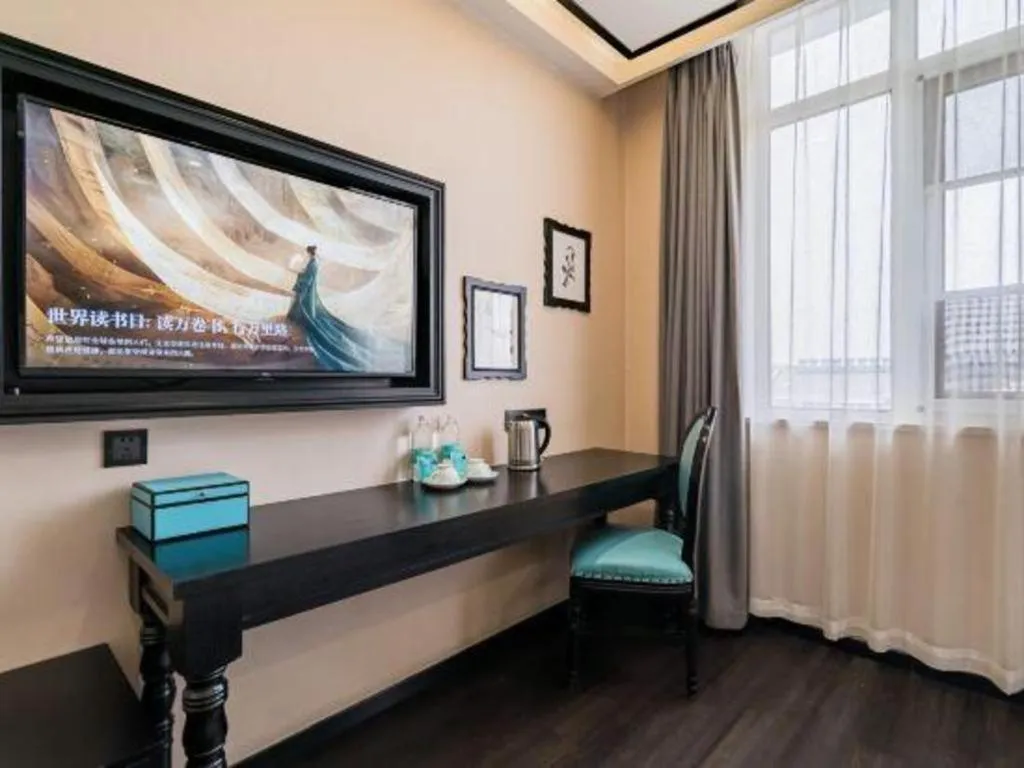 Bed in Xana Lite Hotelle Tianjin Huaming Binhai International Airport