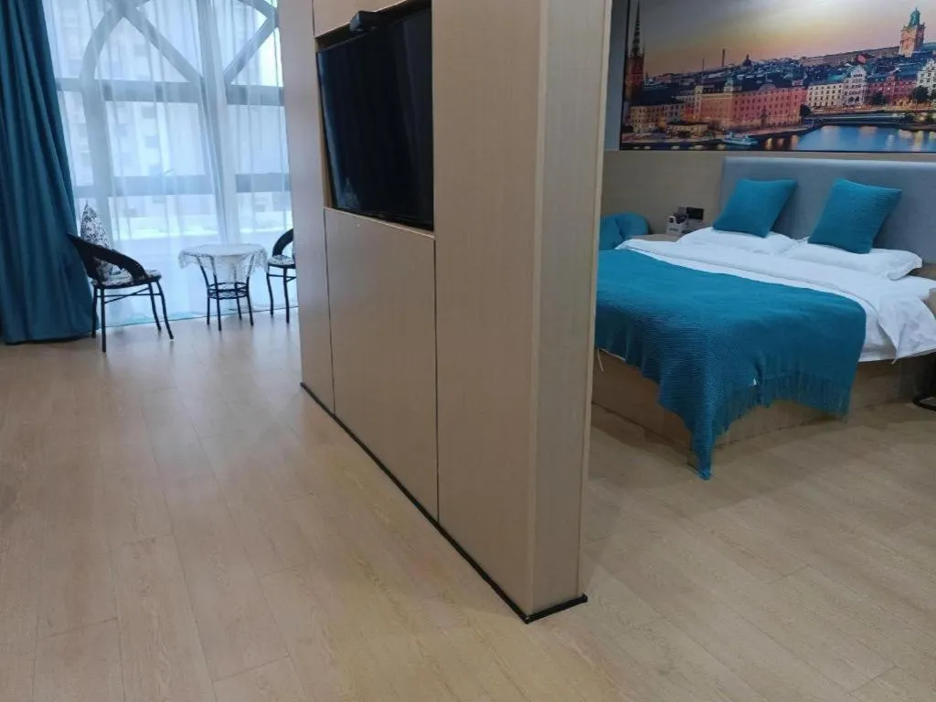 Bed in Shell Hotel Taixing Huangqiao Town Dinghui Road