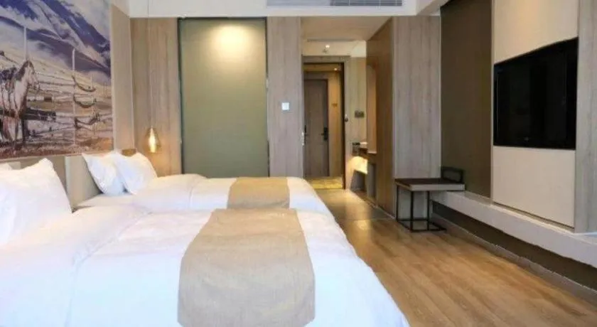 Bed in GreenTree Eastern Hotel Bengbu Huaishang District Yubo Garden