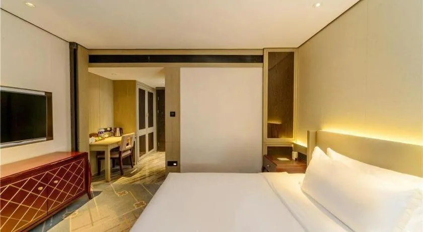 Bed in Dahe Jinjiang Hotel