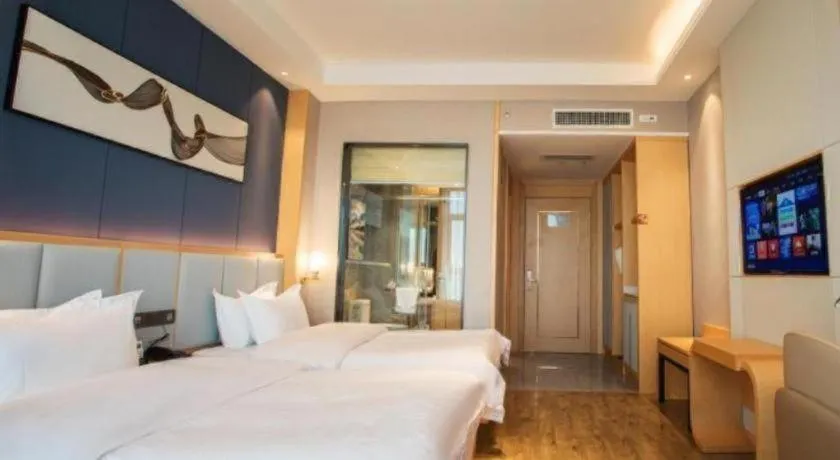 Bed in GreenTree Eastern Hotel Yunnan Shangri-La Yangtang Road