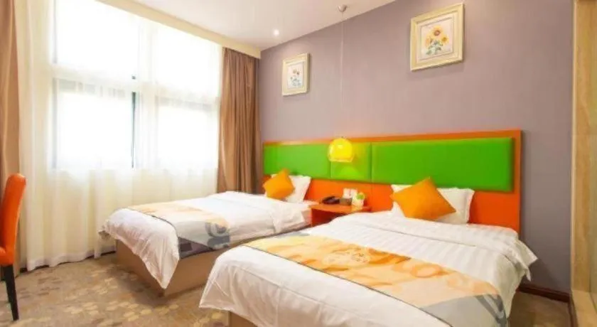 Bed in Shell Hotel Yangzhou Yangzijiang Bei Road Slender West Lake Scenic Area