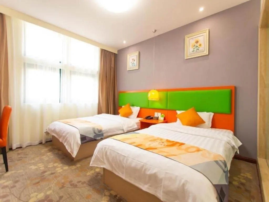 Bed in Shell Hotel Yangzhou Yangzijiang Bei Road Slender West Lake Scenic Area