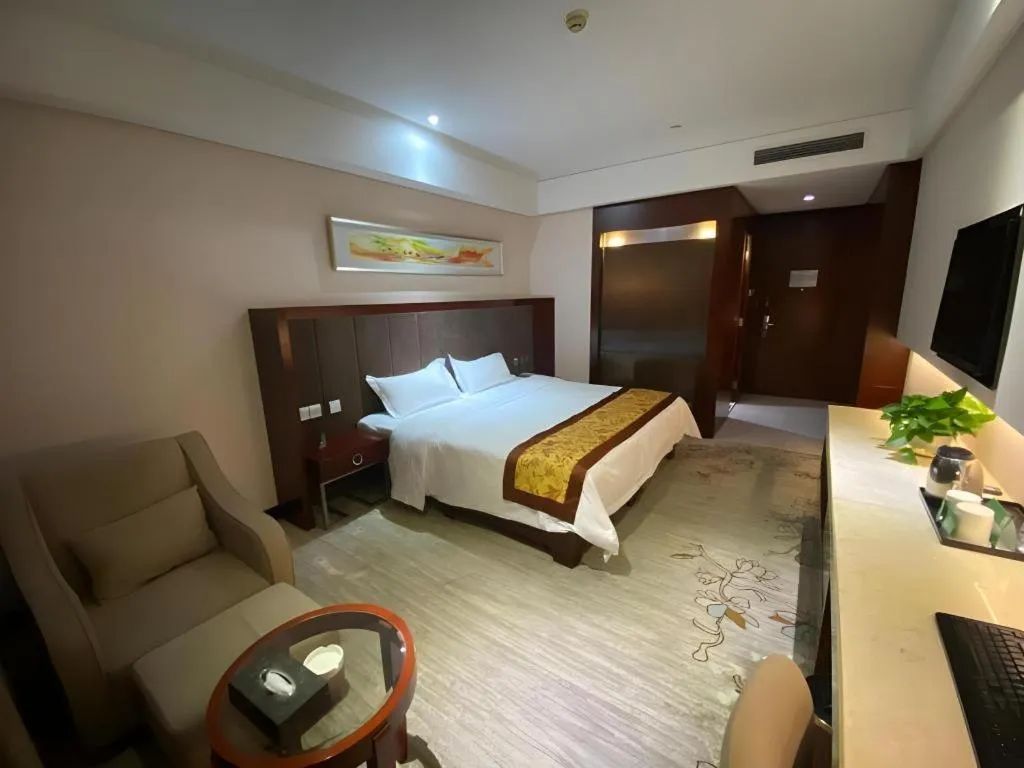 Bed in GreenTree Alliance Hotel Tongcheng Tong'an Road Beidao