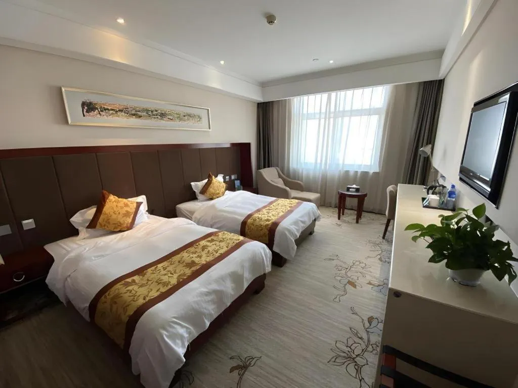 Bed in GreenTree Alliance Hotel Tongcheng Tong'an Road Beidao