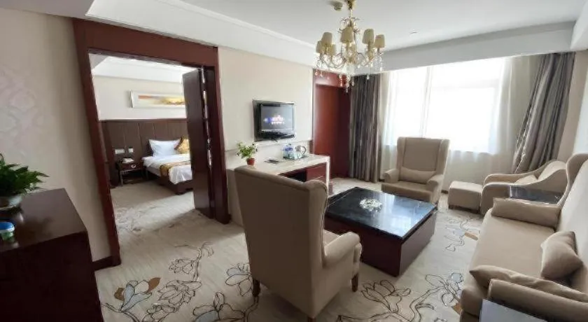 Bed in GreenTree Alliance Hotel Tongcheng Tong'an Road Beidao