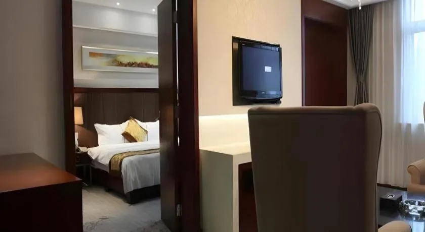 Bed in GreenTree Alliance Hotel Tongcheng Tong'an Road Beidao