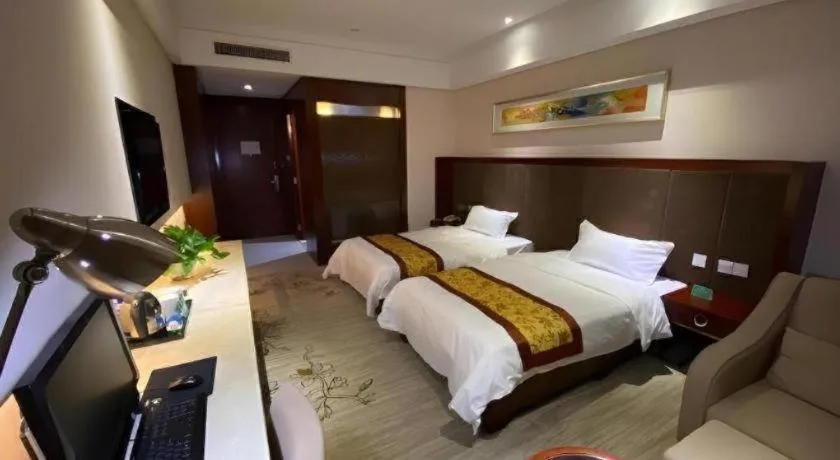 Bed in GreenTree Alliance Hotel Tongcheng Tong'an Road Beidao