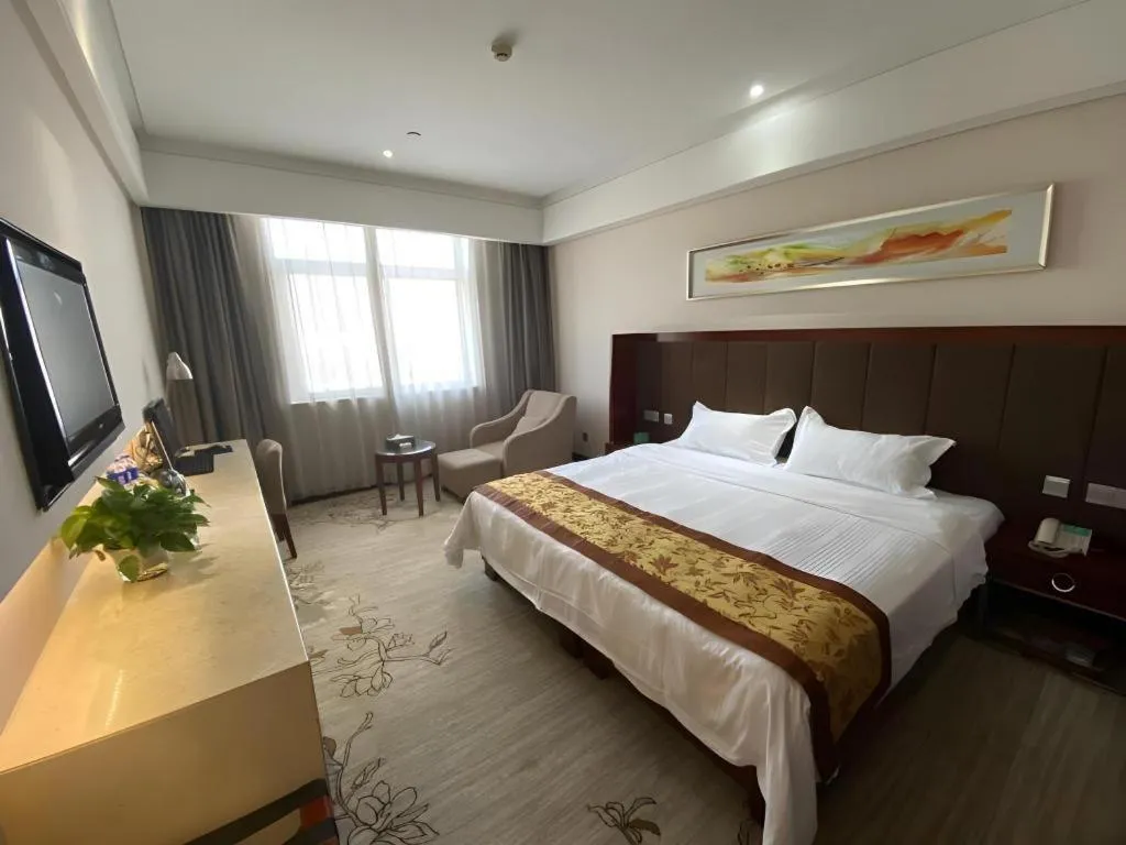 Bed in GreenTree Alliance Hotel Tongcheng Tong'an Road Beidao