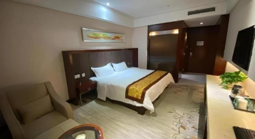 Bed in GreenTree Alliance Hotel Tongcheng Tong'an Road Beidao