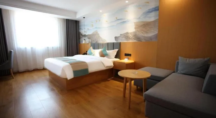 Bed in GreenTree Inn Heze Shan County New Bus Station