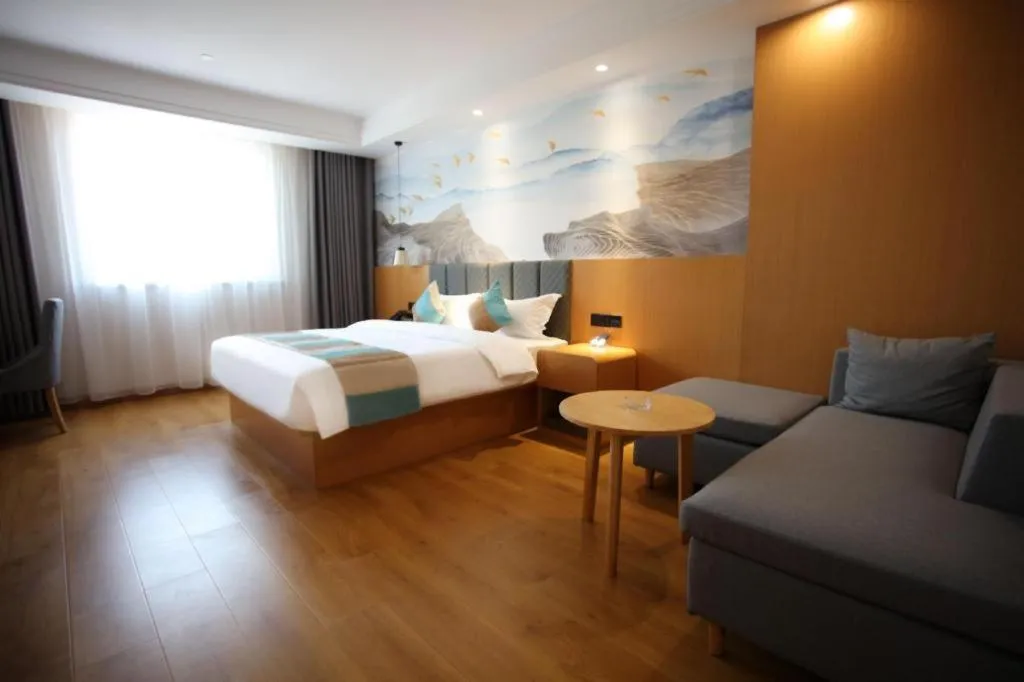 Bed in GreenTree Inn Heze Shan County New Bus Station