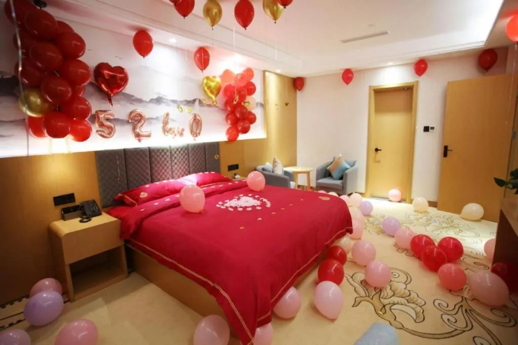 Bed in GreenTree Inn Heze Shan County New Bus Station