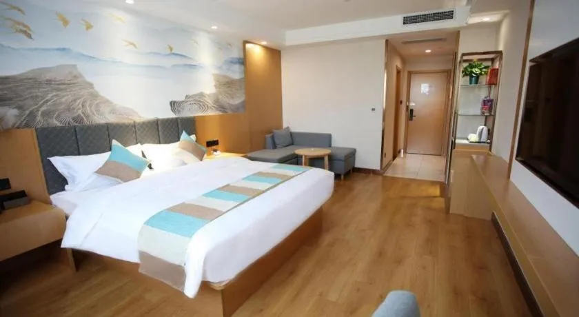 Bed in GreenTree Inn Heze Shan County New Bus Station