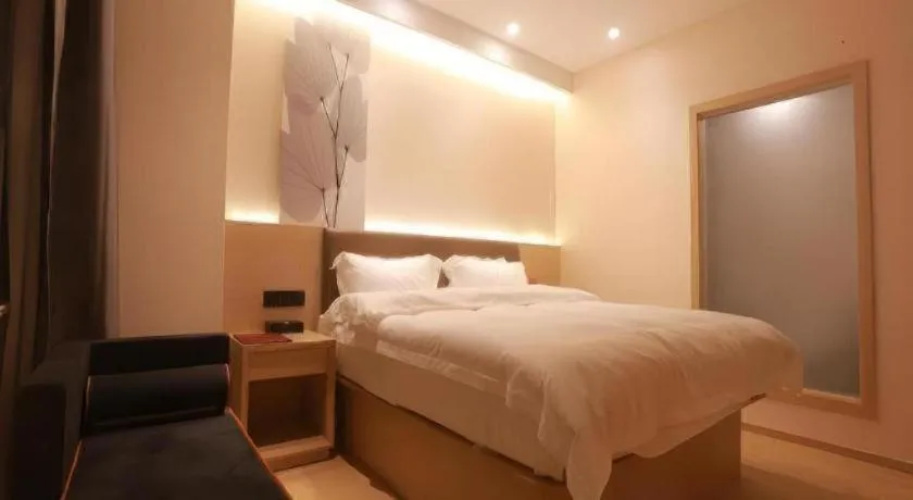 Bed in Shell Hotel Chuzhou Economic Development Zone Internation Shangcheng