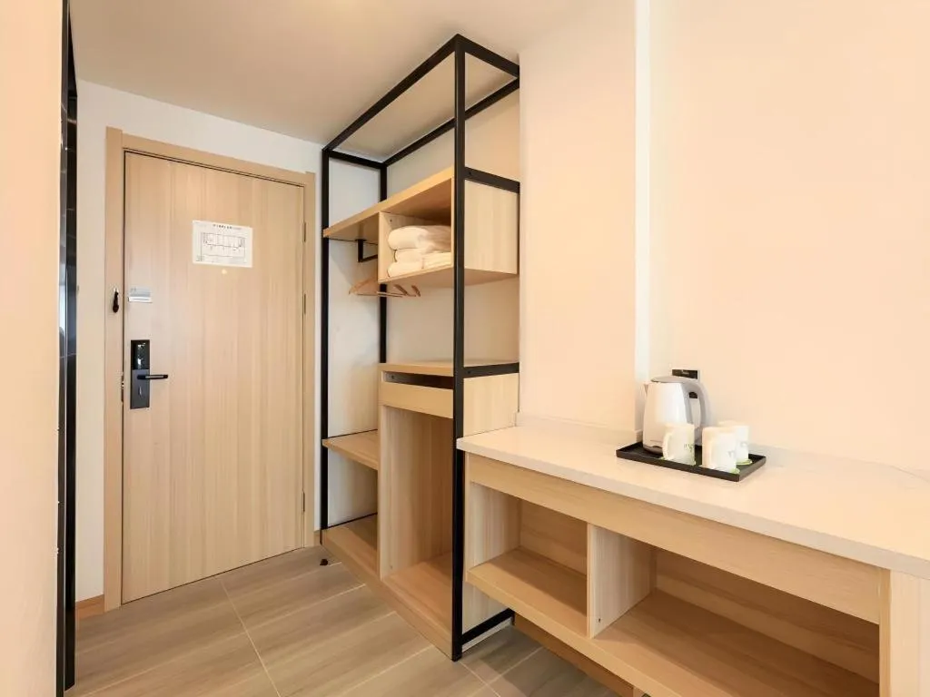 Bed in Vatica Hotel Huangshan South Gate Terminal Station