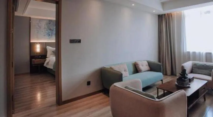 Bed in GreenTree Eastern Hotel Suqian Sihong Executive Center