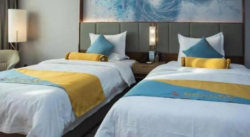 Bed in GreenTree Eastern Hotel Suqian Sihong Executive Center