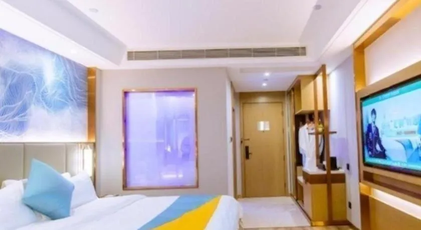 Bed in GreenTree Eastern Hotel Suqian Sihong Executive Center