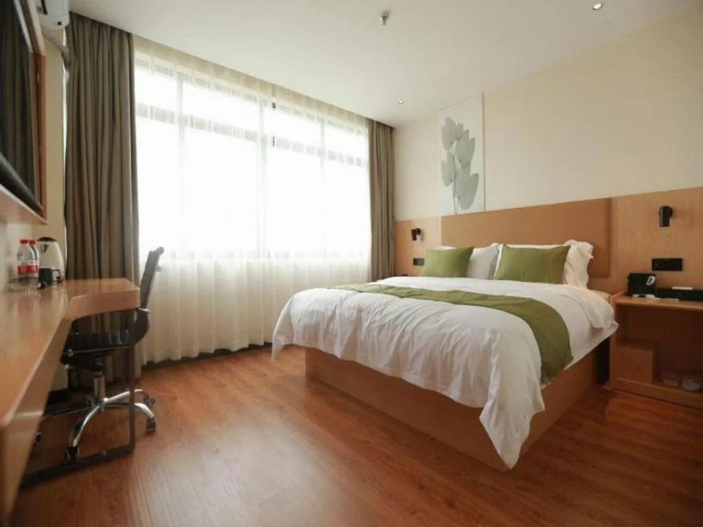 Bed in GreenTree Inn Express Guangxi Nanning Mingyang Avenue Nanning Airport