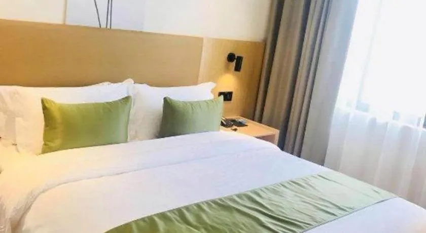 Bed in GreenTree Inn Express Guangxi Nanning Mingyang Avenue Nanning Airport