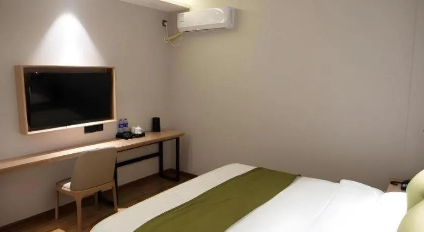 Bed in GreenTree Inn Hebei Xingtai Pingxiang County Jianshe Street