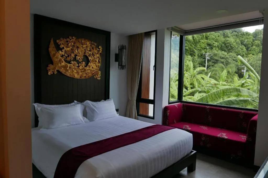Bed in AT Kung Kra baen Hotel and Residence