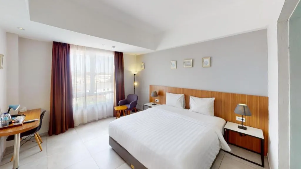 Bed in Hart Hotel Premium Rapatmaja