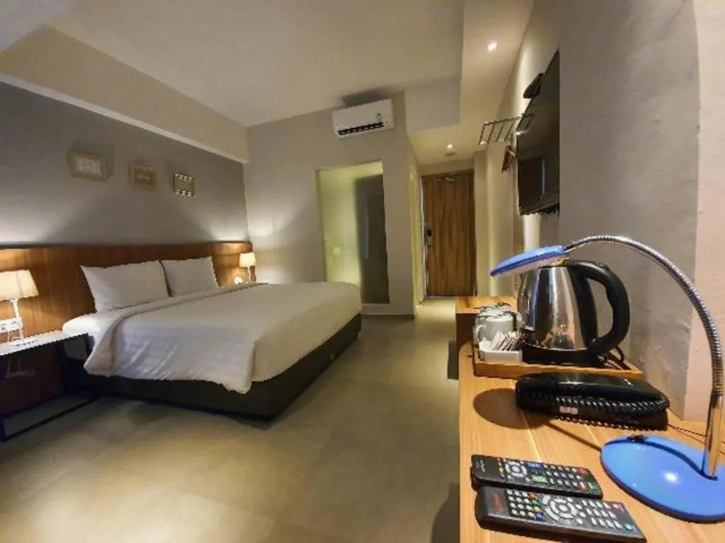 Bed in Hart Hotel Premium Rapatmaja
