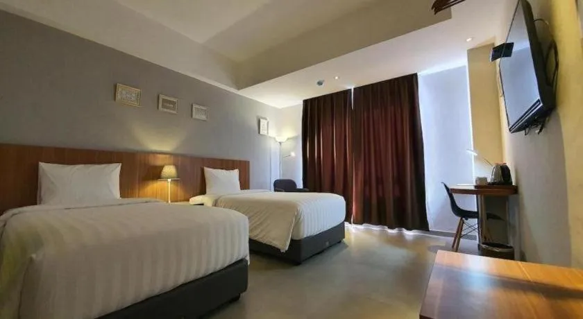 Bed in Hart Hotel Premium Rapatmaja