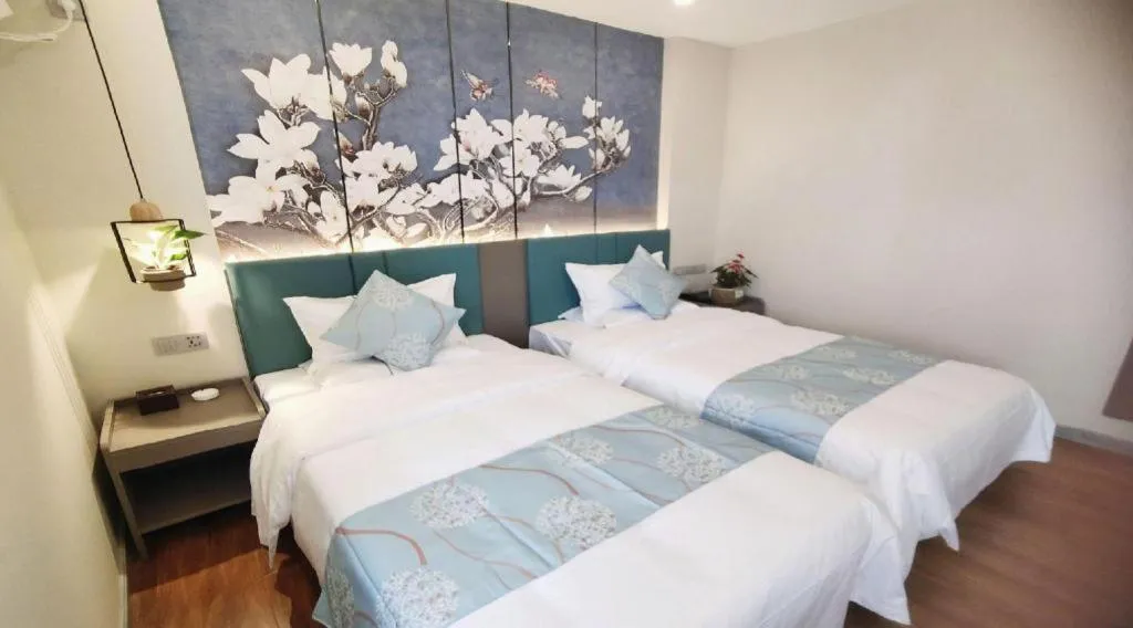 Bed in GreenTree Inn Shenyang Huanggu District Union Building