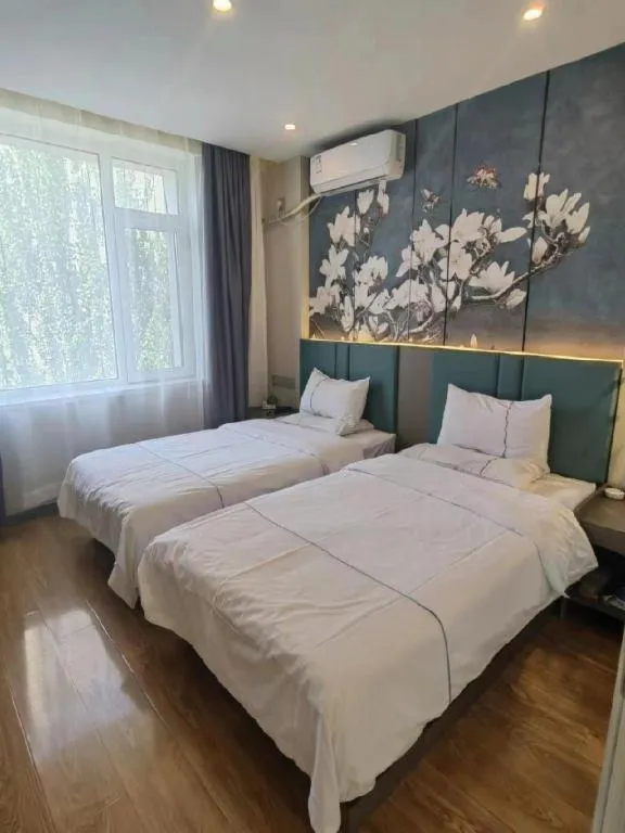 Bed in GreenTree Inn Shenyang Huanggu District Union Building