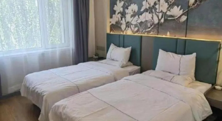 Bed in GreenTree Inn Shenyang Huanggu District Union Building