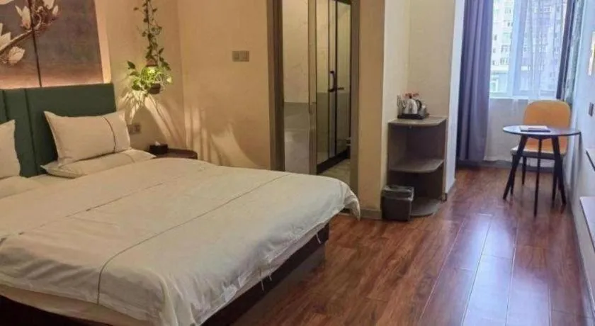 Bed in GreenTree Inn Shenyang Huanggu District Union Building