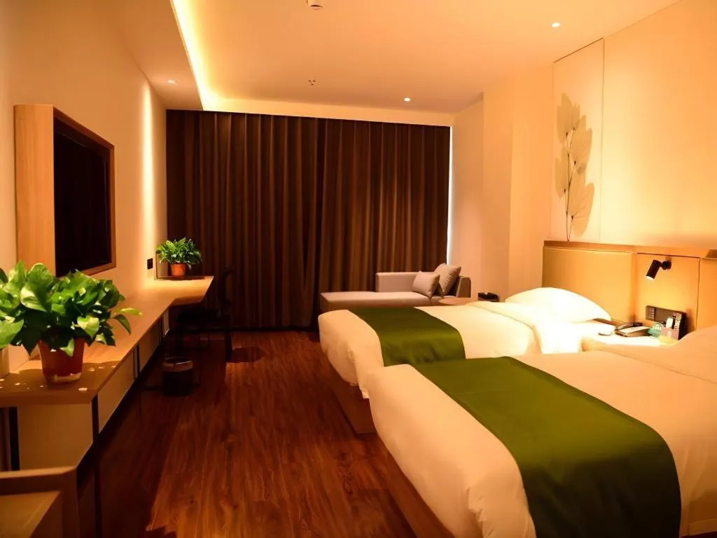 Bed in GreenTree Inn Xingta Songjing Street Financial Center