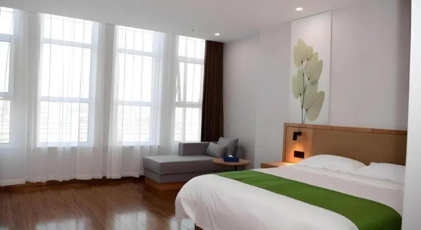Bed in GreenTree Inn Xingta Songjing Street Financial Center
