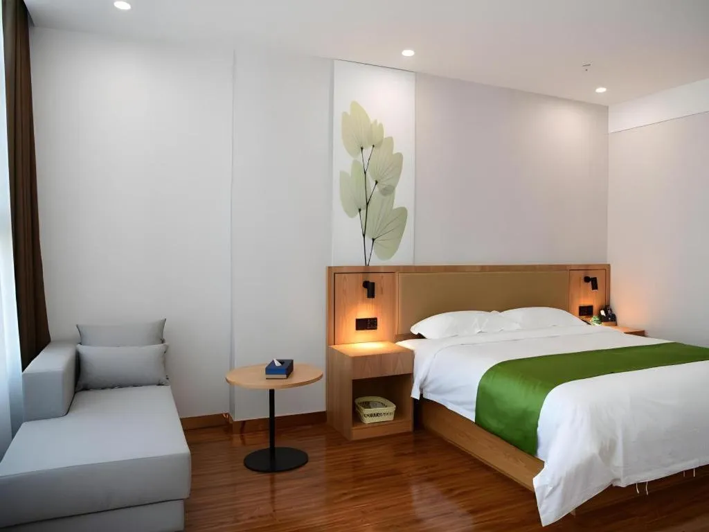 Bed in GreenTree Inn Xingta Songjing Street Financial Center