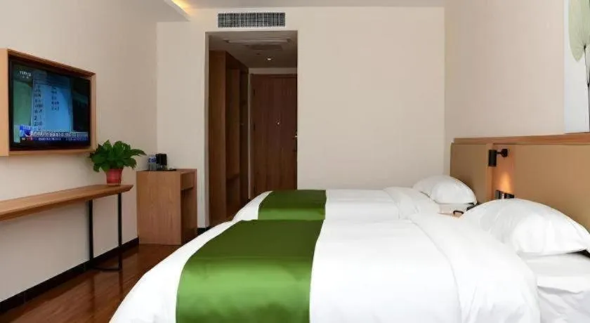 Bed in GreenTree Inn Xingta Songjing Street Financial Center