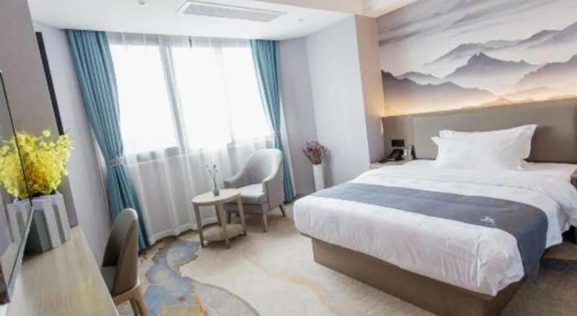 Bed in GreenTree Eastern Hotel Chizhou Tonghui Plaza