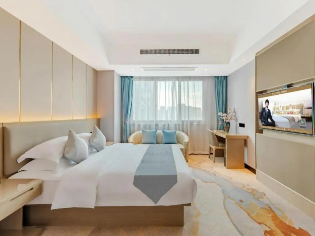 Bed in GreenTree Eastern Hotel Chizhou Tonghui Plaza