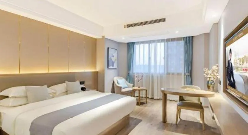 Bed in GreenTree Eastern Hotel Chizhou Tonghui Plaza