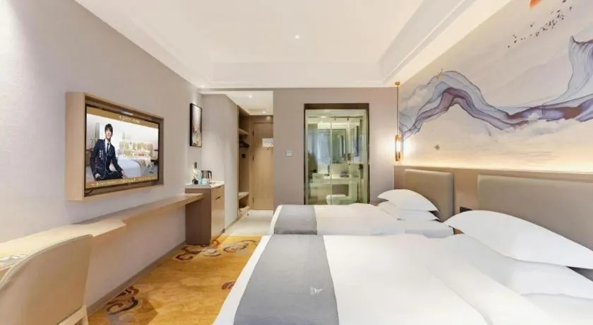 Bed in GreenTree Eastern Hotel Chizhou Tonghui Plaza