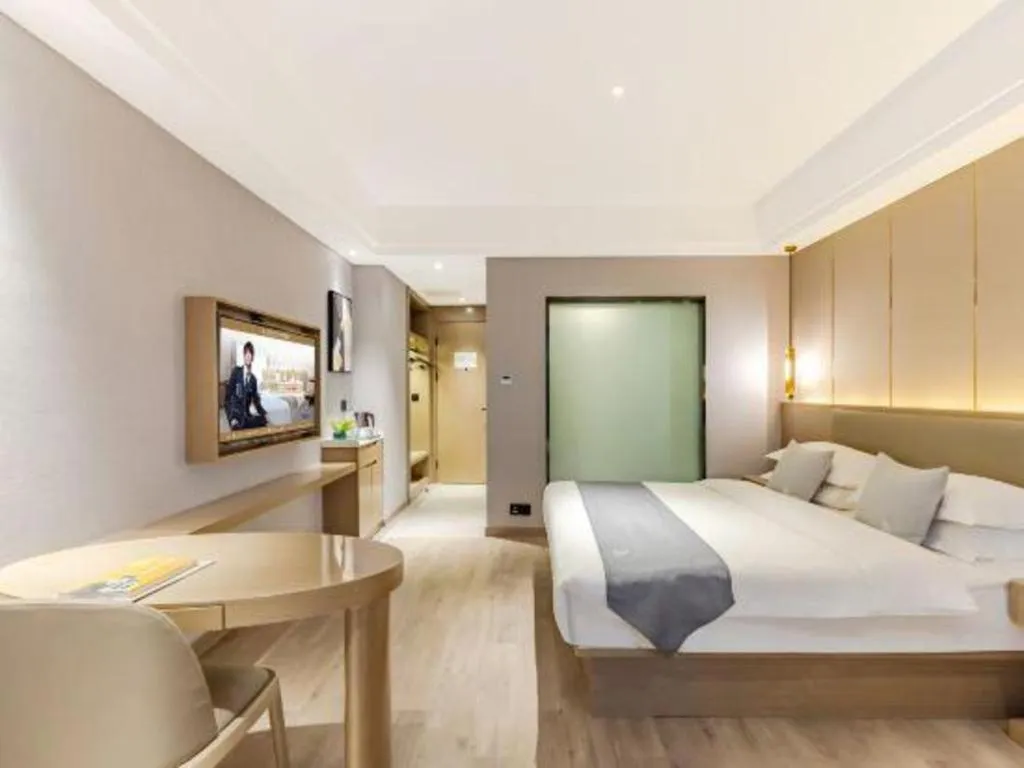 Bed in GreenTree Eastern Hotel Chizhou Tonghui Plaza