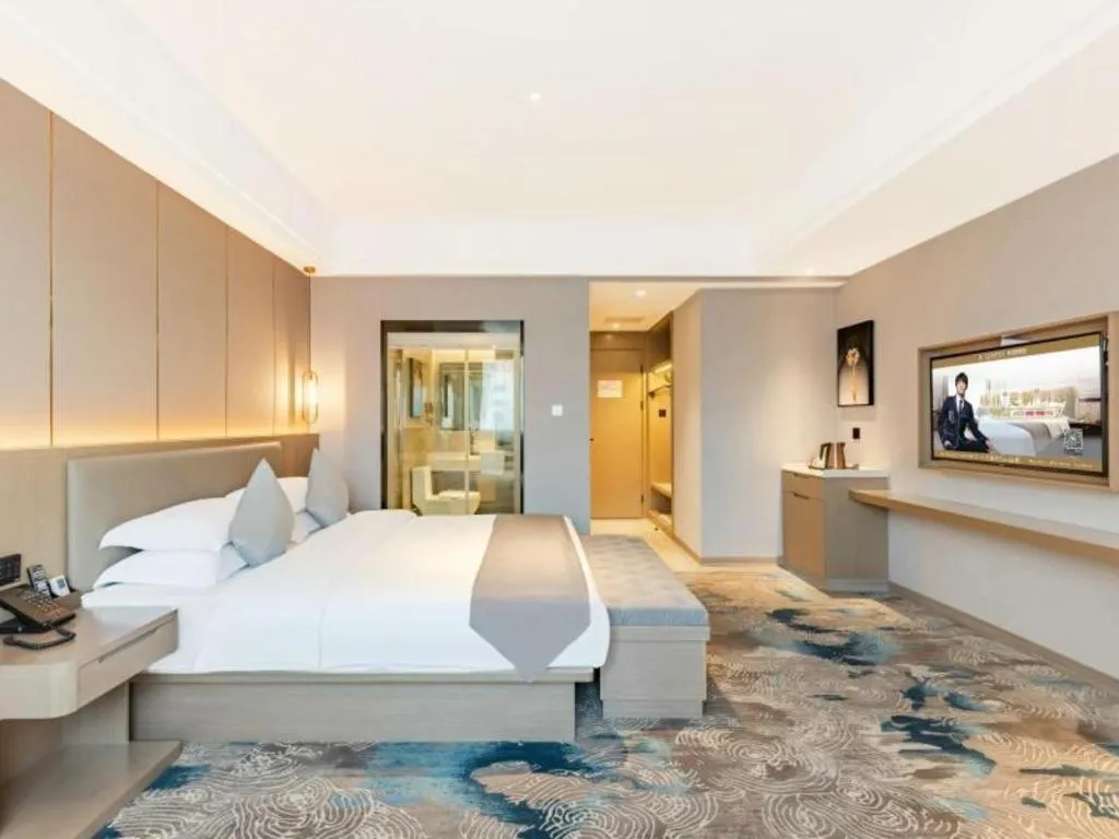 Bed in GreenTree Eastern Hotel Chizhou Tonghui Plaza