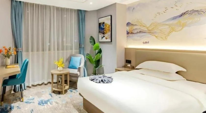 Bed in GreenTree Eastern Hotel Chizhou Tonghui Plaza