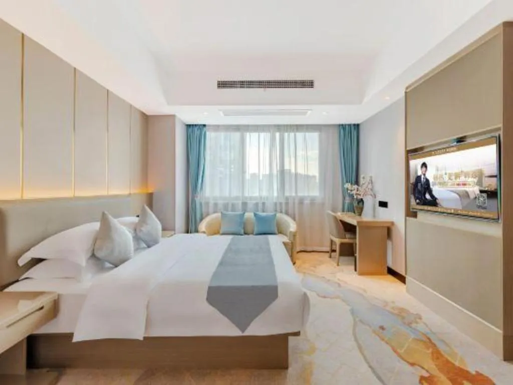 Bed in GreenTree Eastern Hotel Chizhou Tonghui Plaza