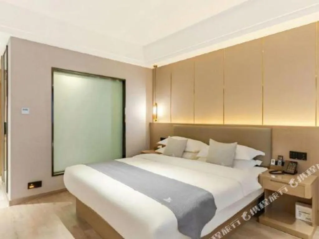 Bed in GreenTree Eastern Hotel Chizhou Tonghui Plaza