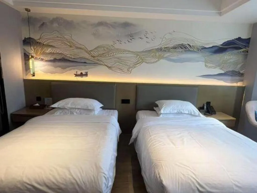 Bed in GreenTree Eastern Hotel Chizhou Tonghui Plaza